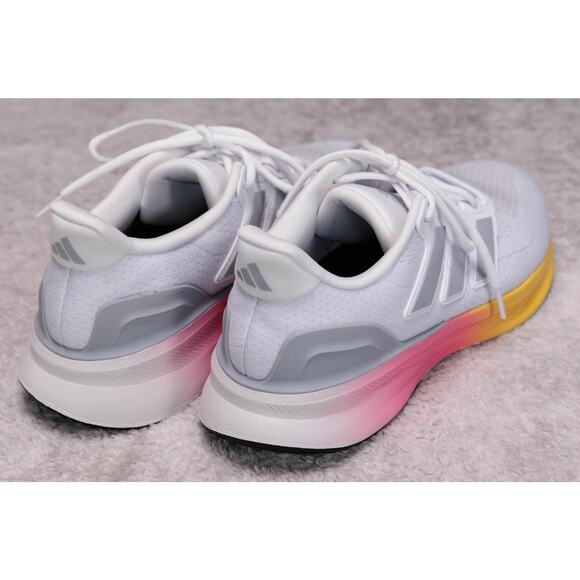 Adidas Ultrarun 5 White Pink Yellow Running Shoes Sneakers Mens Size 11 IE8791 main image 5